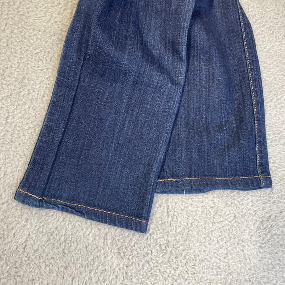 Siwy Low Rise Jeans Women 26 Blue Dark Wash Straight Leg Isobel Restart My Heart - Picture 14 of 14